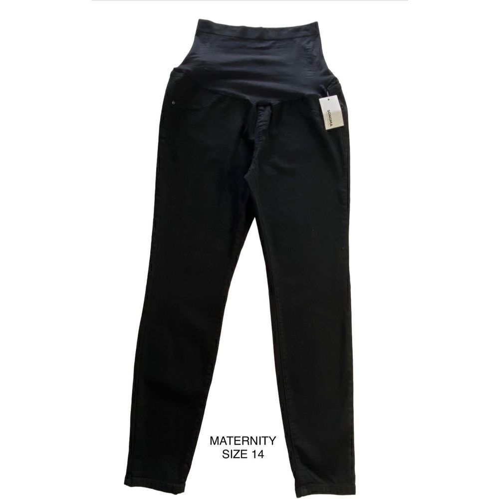 Maternity Sonoma SIZE 14 Goods For Life®
Over-The-Belly Black Jeggings
